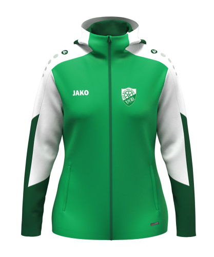 Kapuzenjacke | JAKO Dynamic | Damen | grün/weiss/dunkelgrün | VfB Grün-Weiß 1990 Erfurt