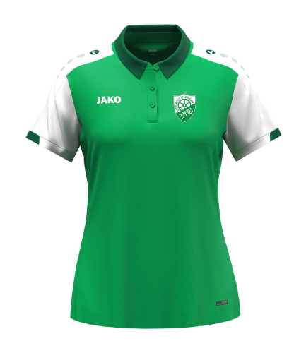 Polo | JAKO Dynamic | Damen | grün/weiss/dunkelgrün | VfB Grün-Weiß 1990 Erfurt