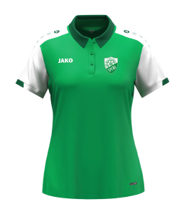 Polo | JAKO Dynamic | Damen | grün/weiss/dunkelgrün | VfB Grün-Weiß 1990 Erfurt