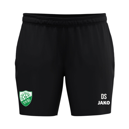 Trainingsshort | JAKO Dynamic | Damen | schwarz | VFB Grün-Weiß 1990 Erfurt