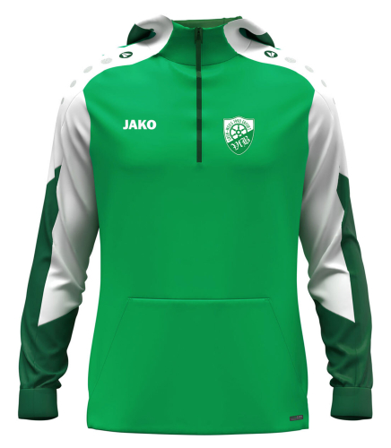 ZipHoodie | JAKO Dynamic | Kinder/Herren | grün/weiss/dunkelgrün | VfB Grün-Weiß 1990 Erfurt