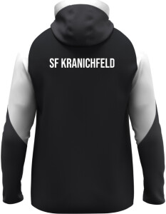 Kapuzenjacke | JAKO Dynamic | Kinder/Herren | schwarz/weiß/anthrazit | Sportfreunde Kranichfeld 2022 e.V.