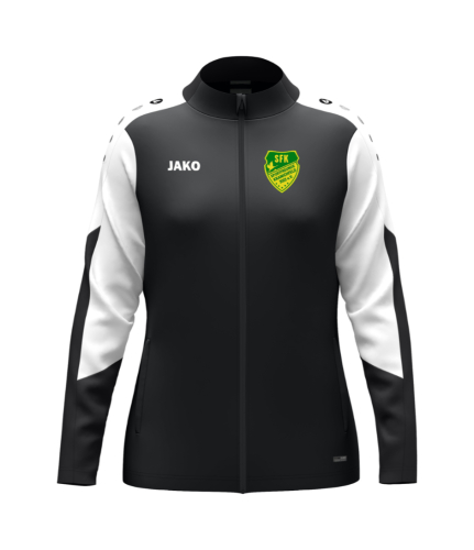 Polyesterjacke | JAKO Dynamic | Damen | schwarz/weiß/anthrazit | Sportfreunde Kranichfeld 2022 e.V.