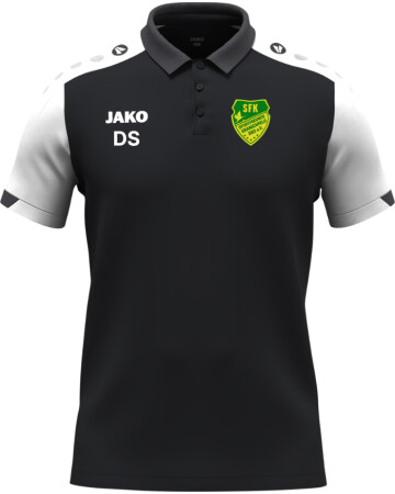 Polo | JAKO Dynamic | Kinder/Herren | schwarz/weiß/anthrazit | Sportfreunde Kranichfeld 2022 e.V.