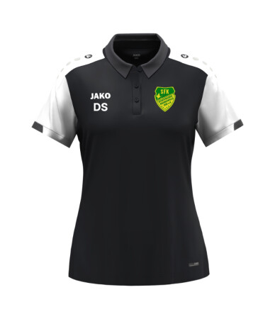 Polo | JAKO Dynamic | Damen | schwarz/weiß/anthrazit | Sportfreunde Kranichfeld 2022 e.V.