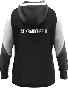 Zip Hoodie | JAKO Dynamic | Kinder/Herren | schwarz/weiß/anthrazit | Sportfreunde Kranichfeld 2022 e.V.