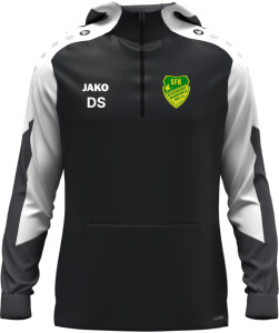 Zip Hoodie | JAKO Dynamic | Kinder/Herren | schwarz/weiß/anthrazit | Sportfreunde Kranichfeld 2022 e.V.