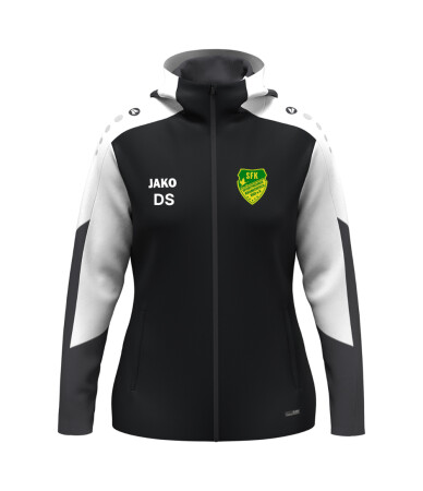 Kapuzenjacke | JAKO Dynamic | Damen | schwarz/weiß/anthrazit