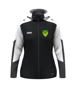 Kapuzenjacke | JAKO Dynamic | Damen | schwarz/weiß/anthrazit