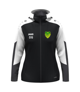 Kapuzenjacke | JAKO Dynamic | Damen | schwarz/weiß/anthrazit