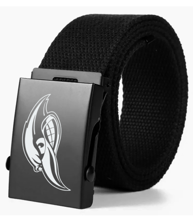 Gürtel | Stoff | Metallschließe | schwarz |...