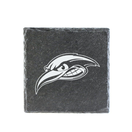 Untersetzer | Schiefer | Logo | Woodpeckers E.V.