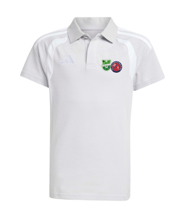 Polo | adidas Tiro 26C | Kinder | team light grey white |...