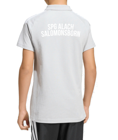 Polo | adidas Tiro 26C | Kinder | team light grey white |...