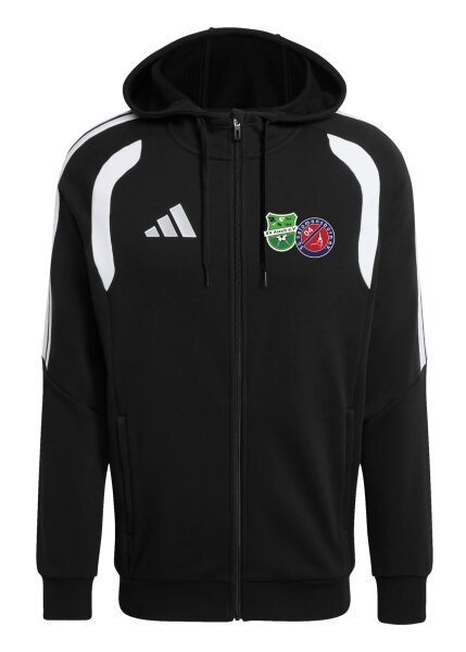 Full Zip Hoodie | adidas Tiro 26 League | Erwachsene | black white | SPG Alach Salomonsborn