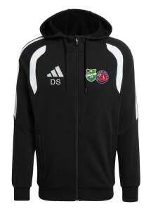 Full Zip Hoodie | adidas Tiro 26 League | Erwachsene | black white | SPG Alach Salomonsborn