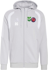 Full Zip Hoodie | adidas Tiro 26 League | Erwachsene | team light grey white | SPG Alach Salomonsborn