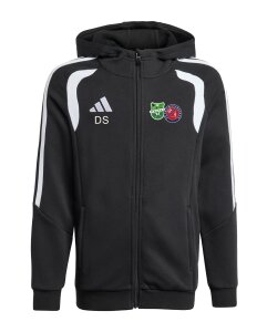 Full Zip Hoodie | adidas Tiro 26 League | Kinder | black white | SPG Alach Salomonsborn
