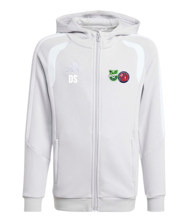 Full Zip Hoodie | adidas Tiro 26 League | Kinder | team light grey white | SPG Alach Salomonsborn