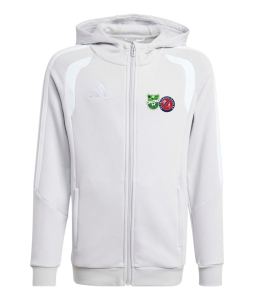 Full Zip Hoodie | adidas Tiro 26 League | Kinder | team light grey white | SPG Alach Salomonsborn