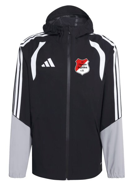 Rain Jacket | adidas Tiro 26 League | Unisex | schwarz | SV Olympia Haßleben
