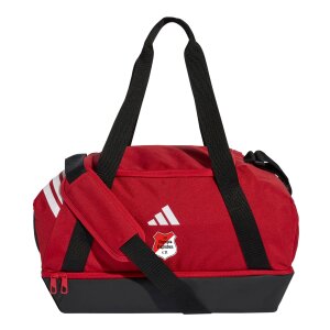 Sporttasche mit Bodenfach | adidas Tiro duffle bag | rot...