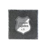 Untersetzer | Schiefer | Logo | SV Olympia Haßleben