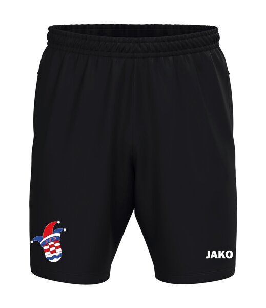 Webshort Kinder/Herren | JAKO One | schwarz | Leimbacher Karnevalverein