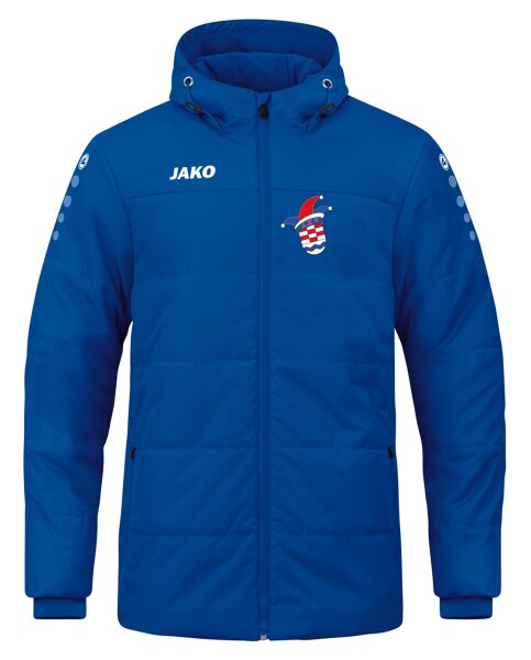 Coachjacke JAKO Team mit Kapuze | Kinder/unisex | royal | Leimbacher Karnevalverein