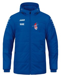 Coachjacke JAKO Team mit Kapuze | Kinder/unisex | royal | Leimbacher Karnevalverein