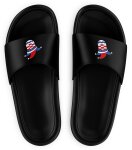Badeschuhe | Logo | schwarz | Leimbacher Karnevalverein