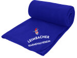 Aufwärmdecke | Fleece | royal | Leimbacher Karnevalverein