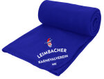 Aufwärmdecke | Fleece | royal | Leimbacher Karnevalverein