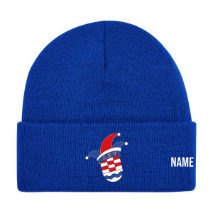 Beanie | royal blau | Leimbacher Karnevalverein