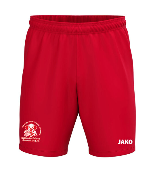 Trainingsshort | JAKO One | Kinder/Herren | rot | Festkomitee Erfurter Karnevalverein 1954 e.V.
