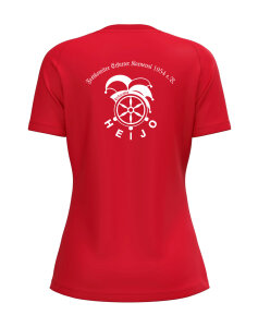 T-Shirt Baumwolle | JAKO One | Damen | rot | Festkomitee...