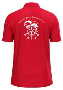 Polo | JAKO One Cotton | Herren | rot | Festkomitee...