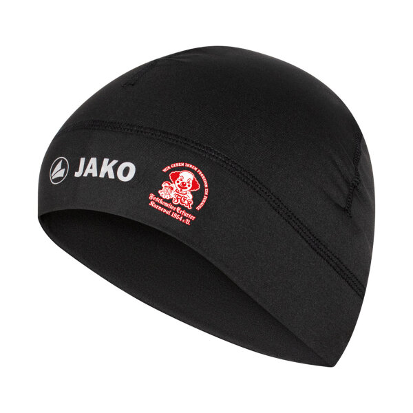 Funktionsmütze Run | JAKO | schwarz | Festkomitee Erfurter Karneval 1954 e.V.