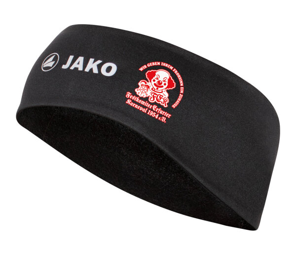 Stirnband Funktion | JAKO | schwarz | Festkomitee Erfurter Karneval 1954 e.V.