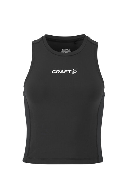 Crop Tee Damen | Rush 2.0 | schwarz | USV Jena Unisport