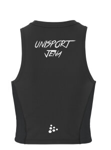 Crop Tee Damen | Rush 2.0 | schwarz | USV Jena Unisport
