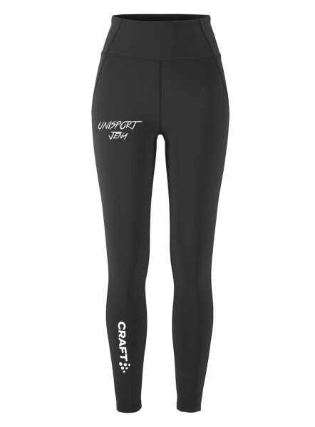 Tights | CRAFT Rush 2.0 | Damen | schwarz | USV Jena Unisport