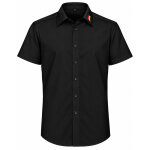 Hemd | kurzarm | Herren | schwarz | Woodpeckers e.V.