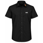Hemd | kurzarm | Herren | schwarz | Woodpeckers e.V.