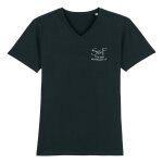 T-Shirt mit V-Ausschnitt Herren | Stanley Stella Presenter | schwarz | TSV 1898 Mittelhausen e.V.