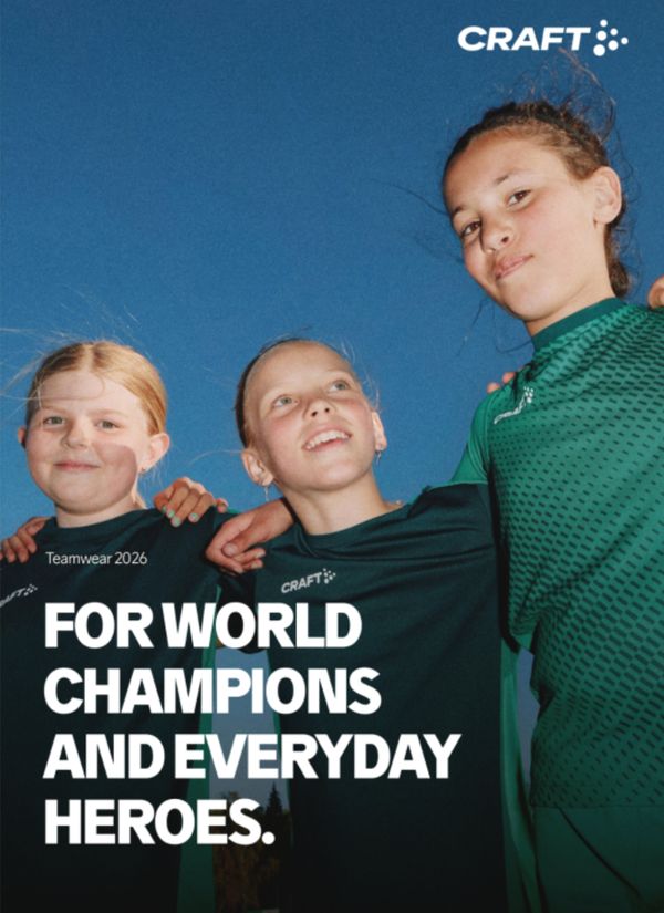 Craft Teamwear 2026 Katalog Cover