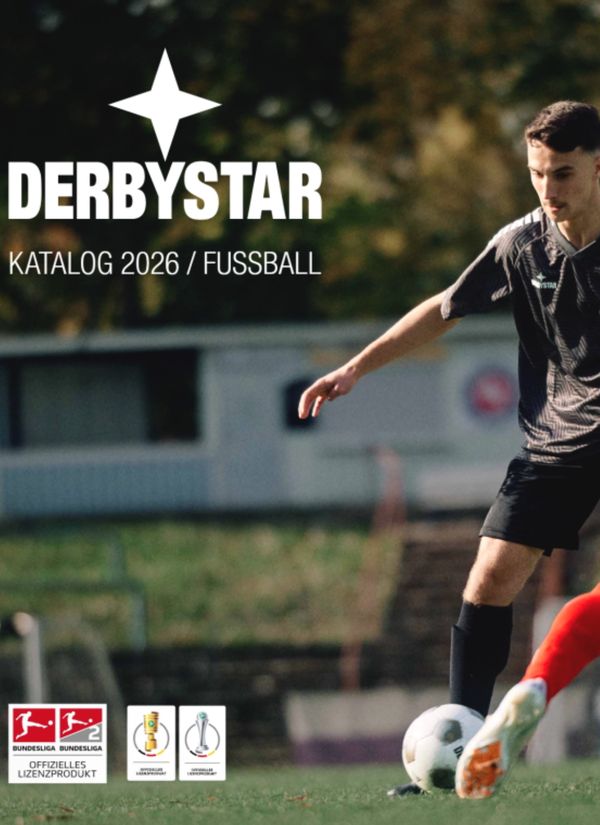 Derbystar Katalog 2026 / Fußball Cover