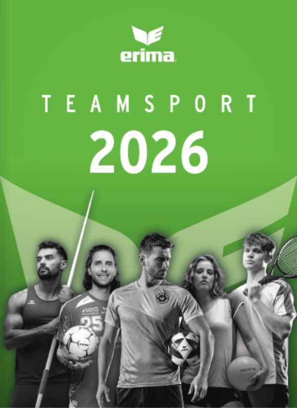 Erima Teamsport 2026 Katalog Cover