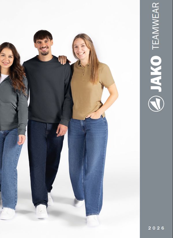 Jako Corporate Teamwear Katalog Cover