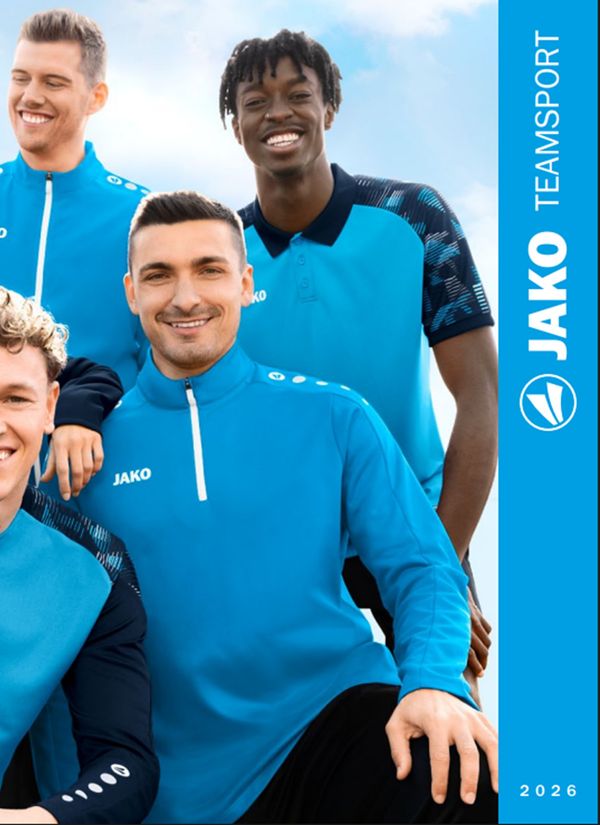 Jako Teamsport 2026 Katalog Cover